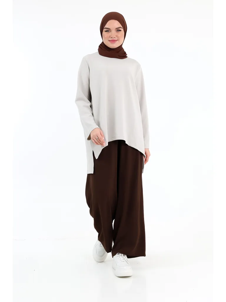 Casual Pantolon - Acı Kahve