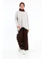 Casual Pantolon - Acı Kahve