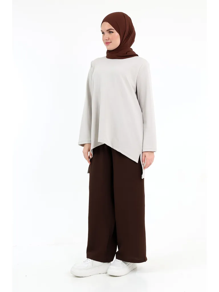 Casual Pantolon - Acı Kahve