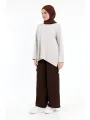 Casual Pantolon - Acı Kahve