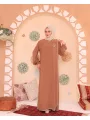 Elif Vav Detaylı Ferace - Camel