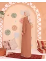 Elif Vav Detaylı Ferace - Camel