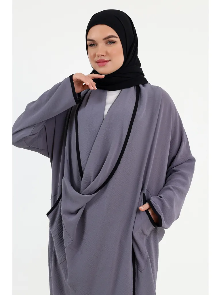 Fenomen Çapraz Tunik - Gri