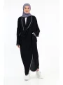 Fenomen Çapraz Tunik - Siyah