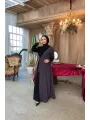 Haseki Abiye - Siyah-Antrasit Gri