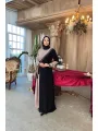 Haseki Abiye - Bej - Siyah