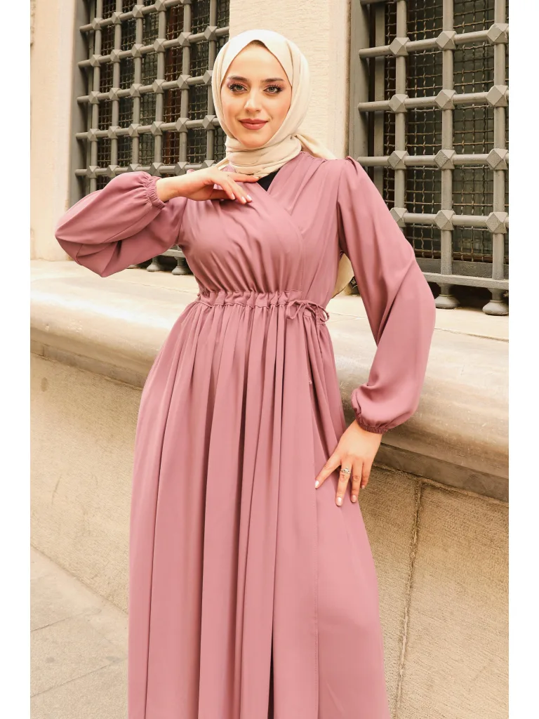 Hürrem Elbise Ferace - Gül Kurusu