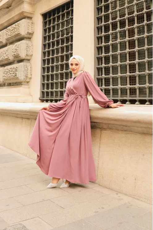 Hürrem Elbise Ferace - Gül Kurusu