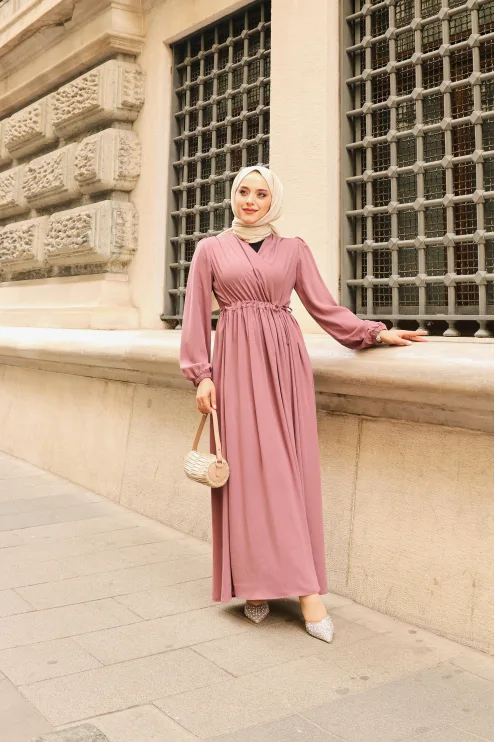 Hürrem Elbise Ferace - Gül Kurusu