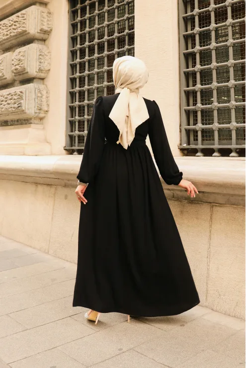 Hürrem Elbise Ferace - Siyah