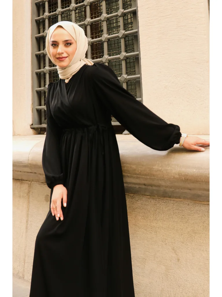 Hürrem Elbise Ferace - Siyah