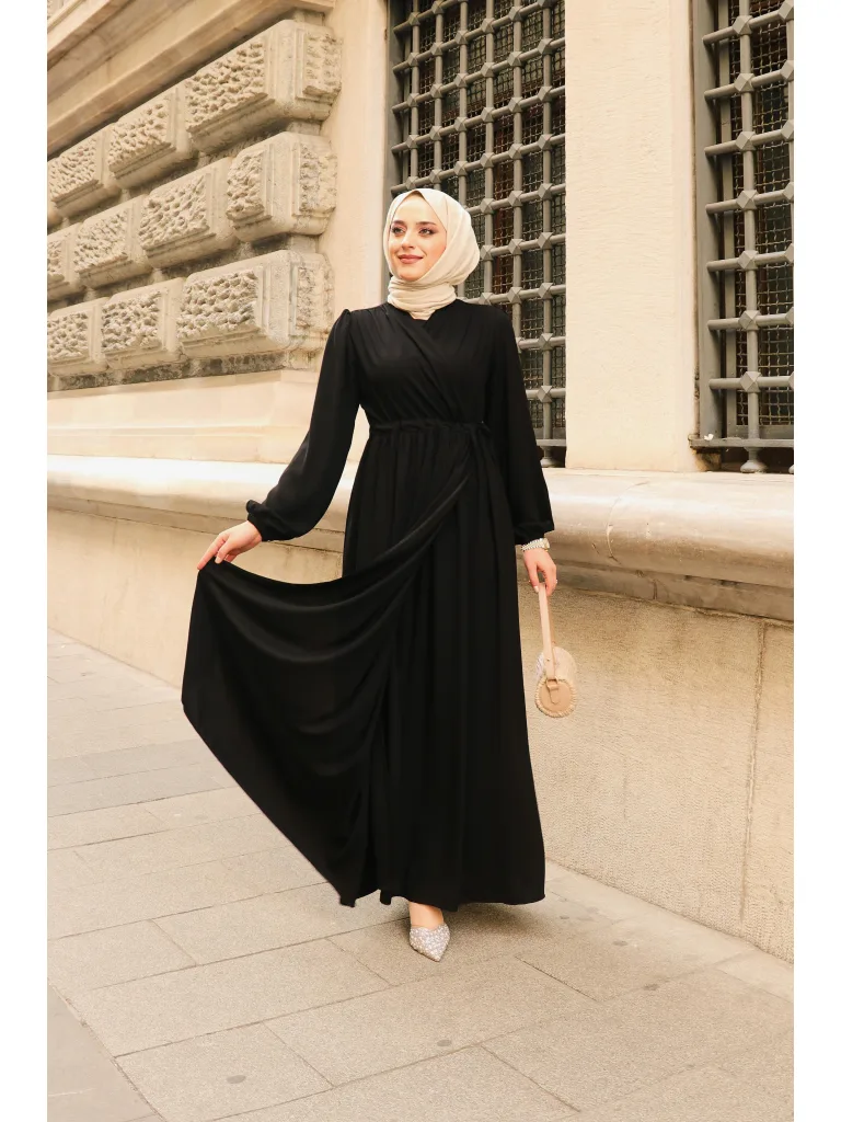 Hürrem Elbise Ferace - Siyah