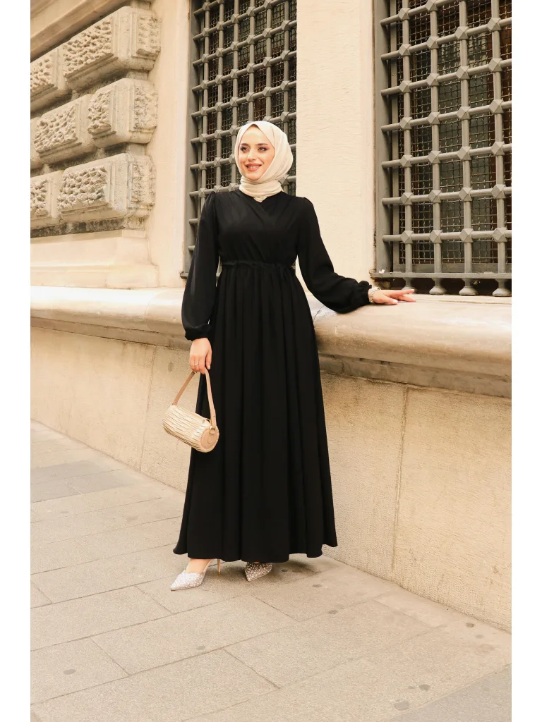 Hürrem Elbise Ferace - Siyah