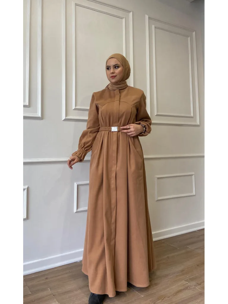 Kaşe Kloş Kaban - Camel