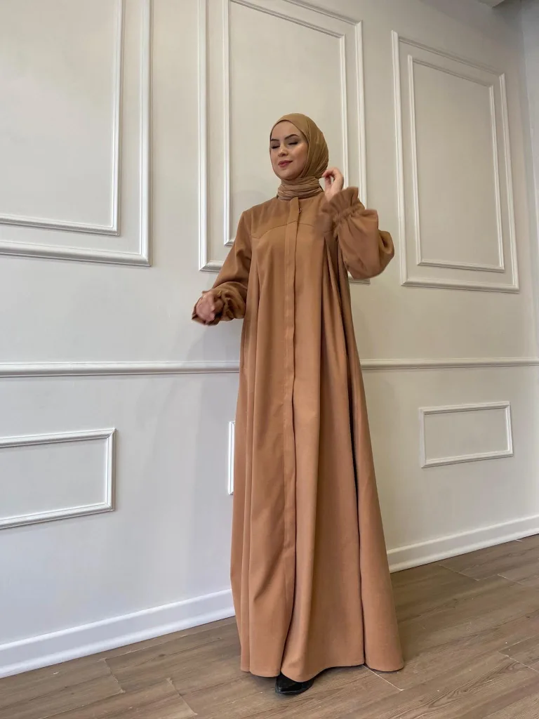 Kaşe Kloş Kaban - Camel