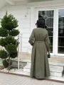 Kaşe Kloş Kaban - Haki