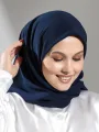 Eşarp - Lacivert