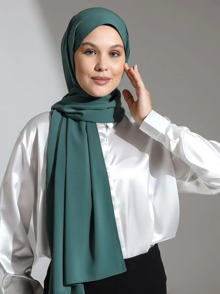 Şal - Çağla Yeşili