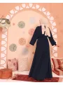 Patlı Elbise - Lacivert