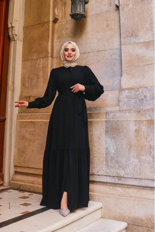 Sena Ferace Krep - Siyah