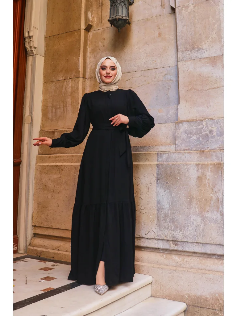 Sena Ferace Krep - Siyah