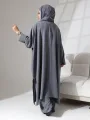 Zühre Üçlü Takım - Gri