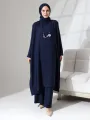 Zühre Üçlü Takım - Lacivert