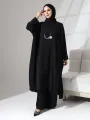 Zühre Üçlü Takım - Siyah