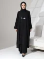 Zühre Üçlü Takım - Siyah